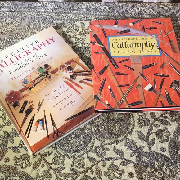 An Introduction to Calligraphy vintage lrg hardcover book 1987 George Evans - Picture 11 of 11